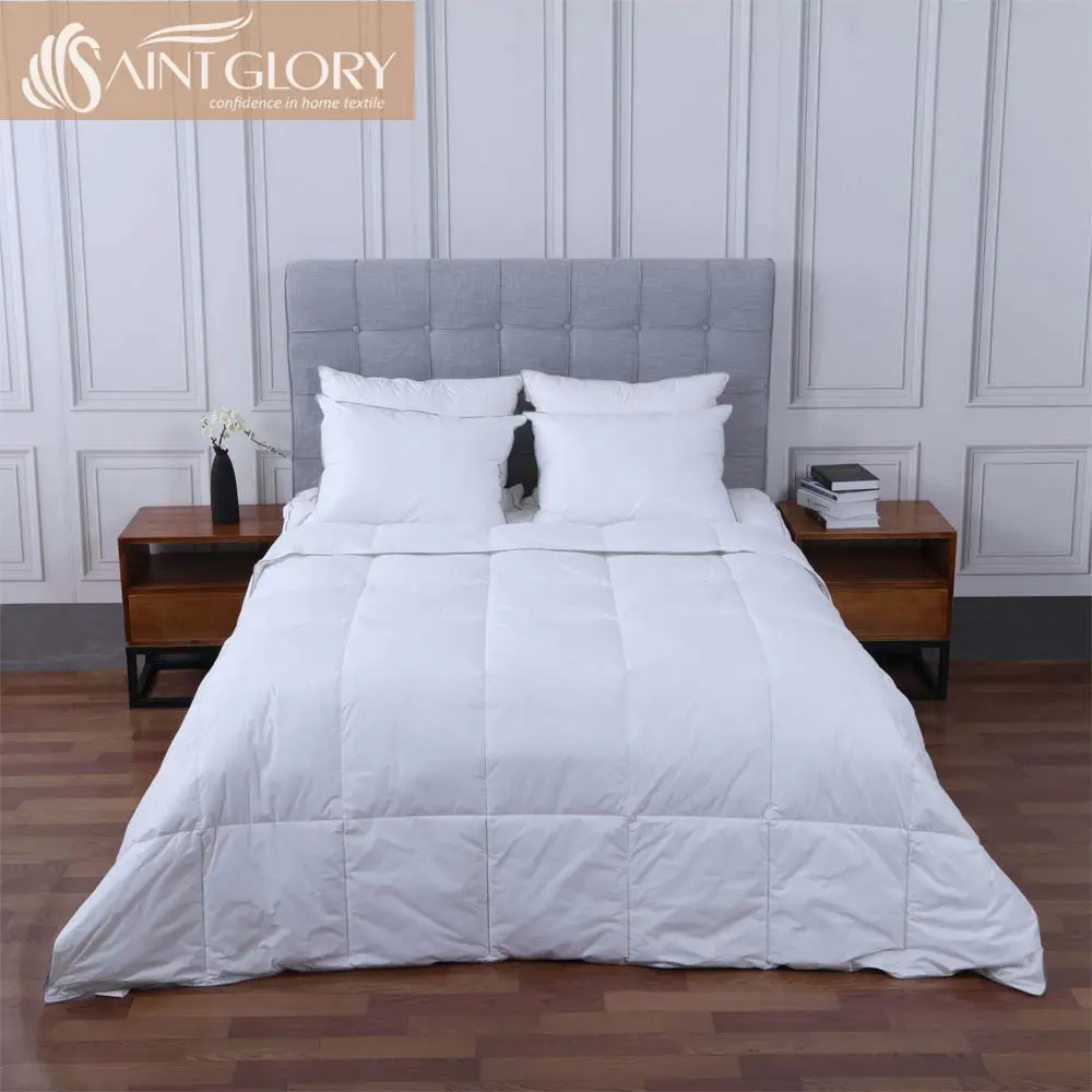 Manufacturer Wholesale Luxury Hotel Microfiber Adult Super King Size Duvet Insert 100 % Polyester Quilt Winter Comforter