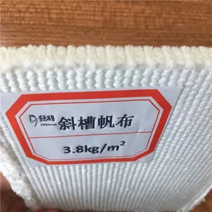 Supply air slide fabric for cement