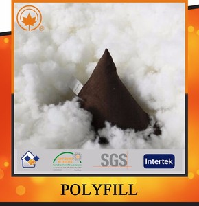 Thiết Kế Mới Trắng Cao Loft Sợi Polyester Virgin Staple Nhồi Cho Gối - Product Image 2