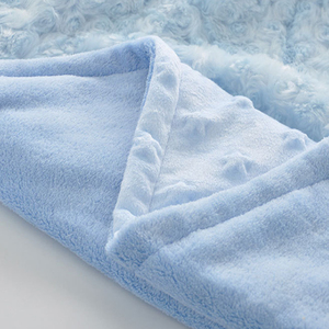 <span class=keywords><strong>Couverture</strong></span> double couche pour bébé <span class=keywords><strong>Couverture</strong></span> de sécurité pour bébé en vison - Product Image 5