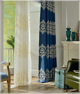 <span class=keywords><strong>Lin</strong></span> en <span class=keywords><strong>coton</strong></span> broderie rideaux chambre - Product Image 4