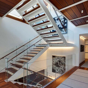 Escalera interior diseños modernos para el hogar recto/curva escalera - Product Image 6