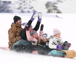 Toboggan <span class=keywords><strong>en</strong></span> <span class=keywords><strong>bois</strong></span> pour adultes et enfants, 6 pieds - Product Image 3