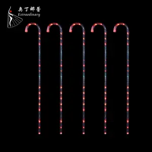 LED Adult Children Dance Cane Dance Performance Crutch Jazz Decorative Props Walking Stick Accessory for Belly Dancing