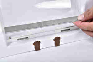 Porte à rabat intelligente avec cadre en plastique, Durable, bidirectionnel, usine, - Product Image 4