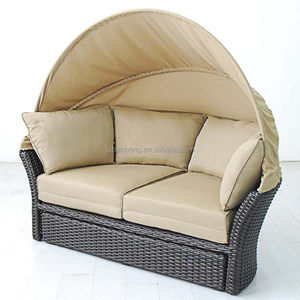 Sofá Cama <span class=keywords><strong>de</strong></span> Terraza 2 en 1 Convertible en Silla para Uso en Exteriores en Patio, Piscina, Salón, Terraza - Product Image 5