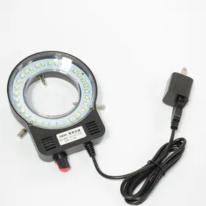 Einstellbare Dimmer USB Stecker Mikroskop LED Ring Licht Illuminator