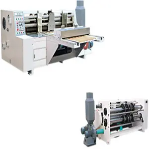 Automatic feeder high speed rotary slotter machine corrugated cartons