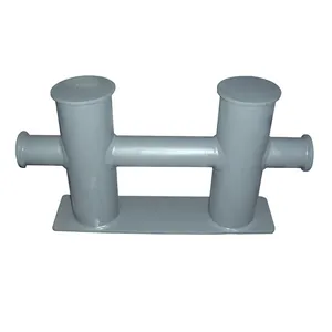 Marine Mooring Ship Boat Double Cross Cruciform Bollard