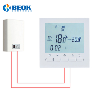 Wifi boiler gas supplies heating thermostat Blue and White's regulator temperature regulator for boiler programmable Weekly - Product Image 4
