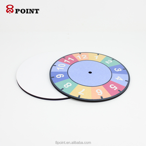 170*170*5Mm Trống Thăng Hoa Đồng Hồ Bảng Cứng Đồng Hồ Treo Tường Mdf - Product Image 5