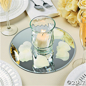 <span class=keywords><strong>Miroir</strong></span> central en verre contemporain compact, <span class=keywords><strong>plaque</strong></span> de <span class=keywords><strong>miroir</strong></span> de 8 pouces pour décoration de mariage, taille et forme personnalisées, vente en gros - Product Image 5