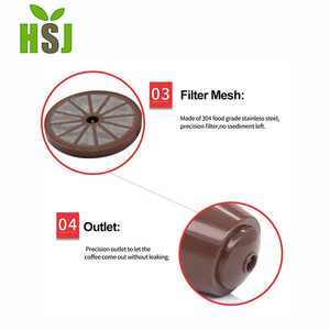 Capsule de café rechargeable en plastique compatible avec Nescafés - Product Image 6