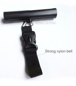Schwarze Farbe Tragbare Waage <span class=keywords><strong>40</strong></span> <span class=keywords><strong>kg</strong></span> Elektronische digitale Hänge gepäck waage Gepäck gewichts waage - Product Image 3