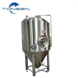 400L cebada arroz maíz maceración y fermentación/cervecería de CE certificado ISO Jinan Tonsen