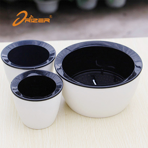 Alibaba chine usine prix maison & jardin arrosage auto succulent en plastique pot de fleur planteur - Product Image 4