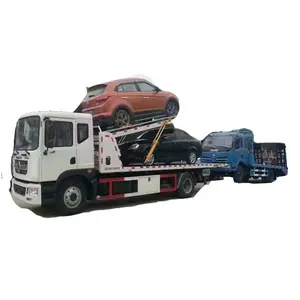 Caminhão de reboque dongfeng 5t, caminhão de reboque com decalque duplo, 4x2 rotatório, caminhão de 10ton, bonecas para venda, diesel chinês, euro 3