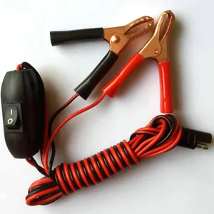 battery clip charger cable