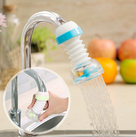Küchen verstellbarer wassers pa render Wasserhahn Sprüh düsen filter 360 Grad drehbarer Wasserhahn Extender Säuglings pflege 25-40mm