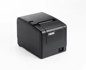 Hoin новейший дизайн Термальный чековый принтер термальная линия 80 мм черно-белого цвета с высокими эксплуатационными характеристиками Встроенная браузер IE HOP-H806