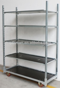 Carrello Olandese per Piante, Carrello Danese a Quattro Ruote, Carrello in Legno per Attrezzi e Trasporto - Product Image 5