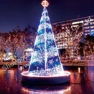 Achtertuin Tuin Decoratieve Super Heldere Multi Gekleurde Solar Led String Lights Outdoor Kerstbomen Met Verlichting