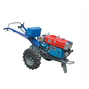 Equipo de maquinaria agrícola 8-22 hp, mini cultivador de tractor para caminar a mano