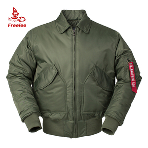 OEM Custom CWU 45P Stand Collar Winter Waterproof Windproof Pilot Flight <strong>MA2</strong> <strong>Bomber</strong> <strong>Jacket</strong> - Product Image 2