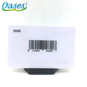 Pvc plastic custom barcode gift cards manufacture