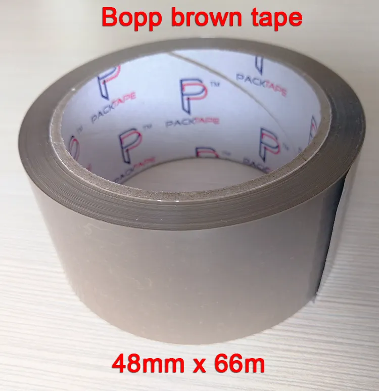 Nâu Dính đóng gói bopp tape với keo tốt