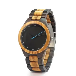 2022 cheap natural wood watch for men in office business