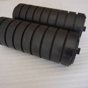 6 inç Dia amortisör kauçuk kaplı konveyör silindirleri - Product Image 4