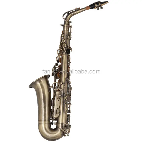 Tianjin Muziekinstrumenten Hoge Kwaliteit Antieke Altsaxofoon Professionele Altsaxofoon