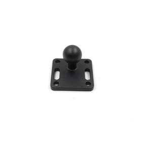 Base carrée pour boule de 1 pouce (2,17 x 2,17 pouces) avec motif AMPS à 4 trous, taille B / 1 pouce / 25 mm, VIN-B-004 - Product Image 1