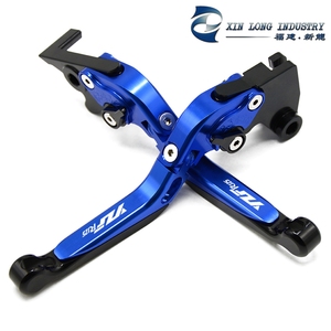 Cnc xe máy có thể gập lại nối dài có thể điều chỉnh phanh ly hợp đòn bẩy cho Yamaha YZF R125 với logo - Product Image 3