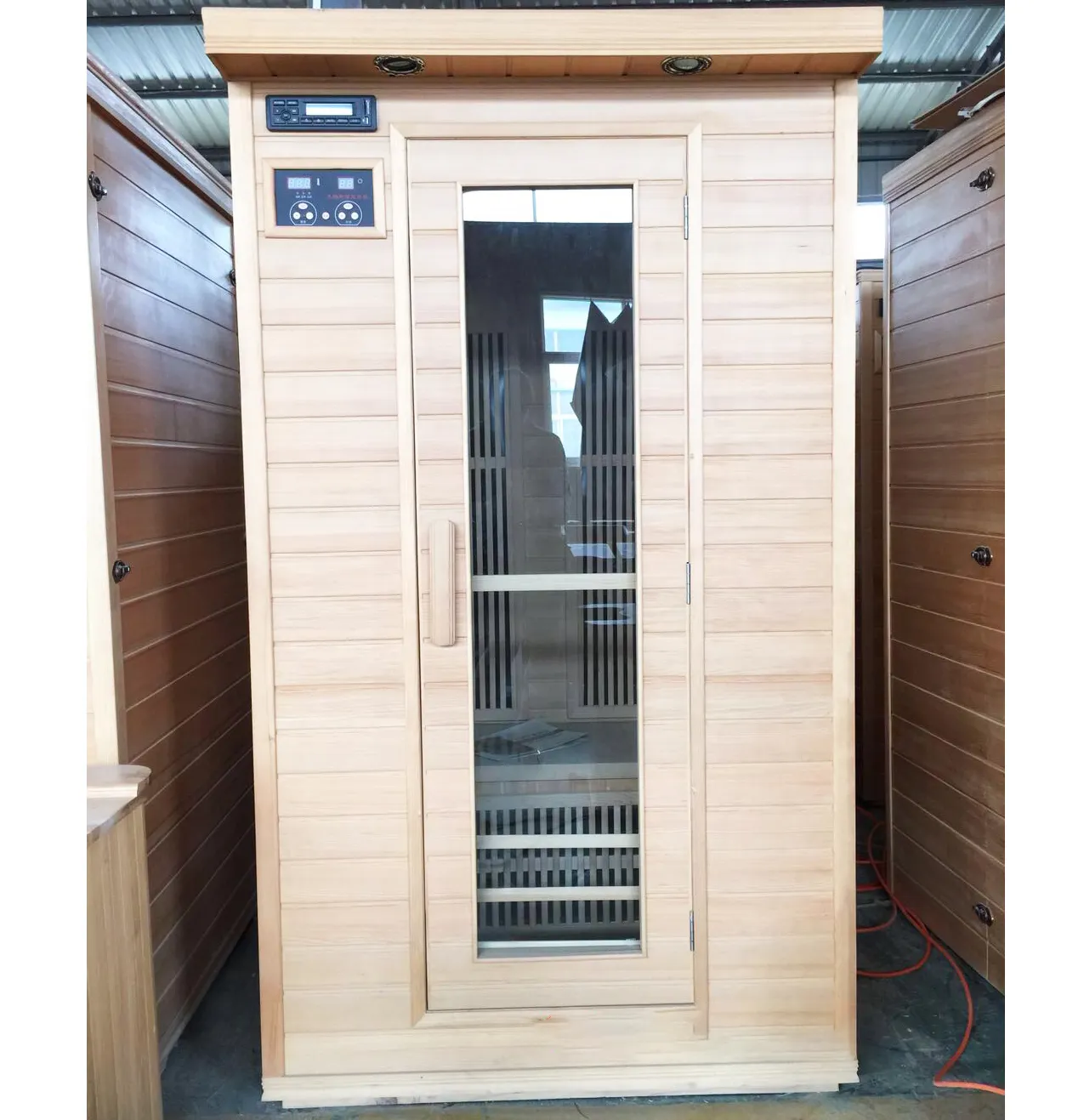 Großhandel trockenen dampf fernen infrarot sauna zimmer mini sauna zimmer