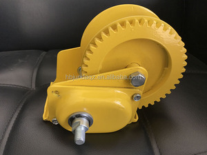 נייד מחגר תולעת הילוך חוט חבל יד כננת עם בלם - Product Image 6