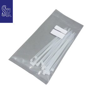 2.5x100mm Nylon 66 Organisateur de câblage électrique Sangle d'attache de câble ROHS autobloquante - Product Image 1
