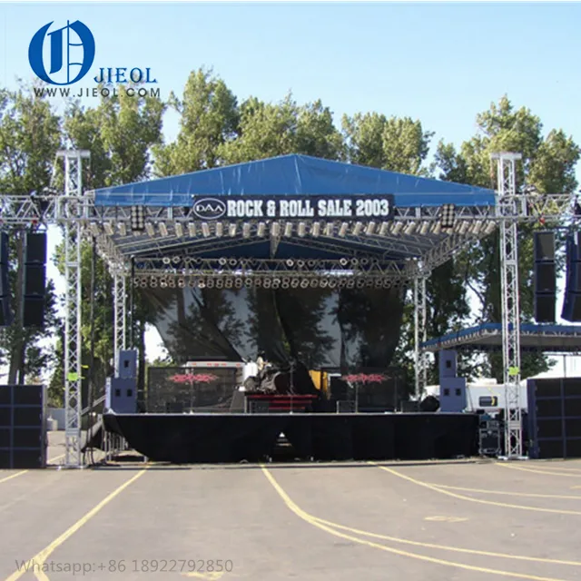 Easy install hot sale mobile event stages outdoor concert portable stage for sale