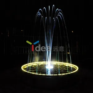 chinese colorful music control fireworks beautiful water fountain