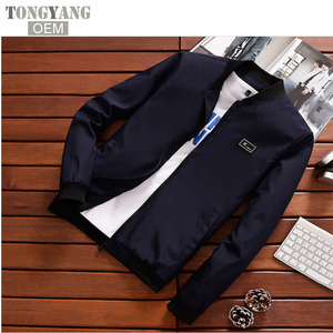 TONGYANG nouveau printemps été automne hommes vestes et manteaux mince Slim Fit Bomber vestes - Product Image 2