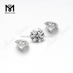 Corte Brillante redondo Moissanite Piedra Floja GH 4.5mm Diamante hecho Hombre - Product Image 3