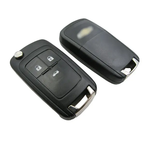 Factory Price Chevrolet Cruze Key Cover With Logo 3 Button Chevrolet Flip Remote Key Cover