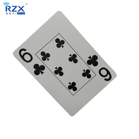 Jeu de cartes RFID avec puce brouillard, norme ISO 15693, pour Poker, en PVC, pour le Casino