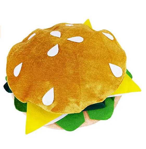 ピザハンバーガーホットドッグコスチュームパーティードレスアップシェフ帽子