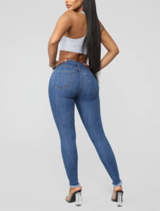 Großhandel <span class=keywords><strong>Butt</strong></span> Lifting Pant Custom Sommer <span class=keywords><strong>Jeans</strong></span> <span class=keywords><strong>Jeans</strong></span> Skinny Femme Stretch Distressed <span class=keywords><strong>Jeans</strong></span> Damen/kolumbia nische <span class=keywords><strong>Jeans</strong></span> für Damen - Product Image 6