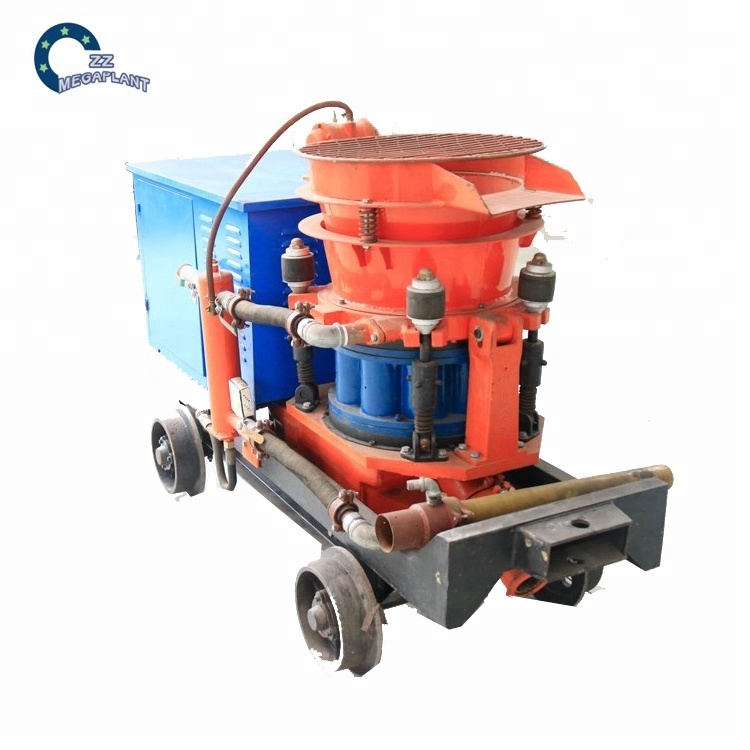 Машина для мокрого и сухого бетона shotcrete, цена на продажу