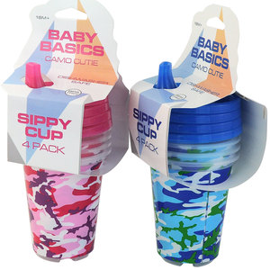 חדש עיצוב שוק פופולרי תינוק כוס אימון BPA משלוח בייבי קש כוס - Product Image 1