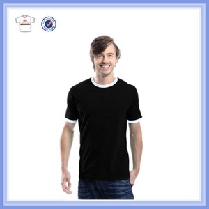 Verano 2015 precio baratos <span class=keywords><strong>en</strong></span> el <span class=keywords><strong>extranjero</strong></span> de doble cuello de la promoción <span class=keywords><strong>en</strong></span> blanco t- shirt - Product Image 2