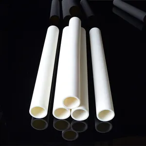 Hot Isostatic Pressing 95 99 alumina ceramic protection tube al2o3 ceramic pipe for Furnace